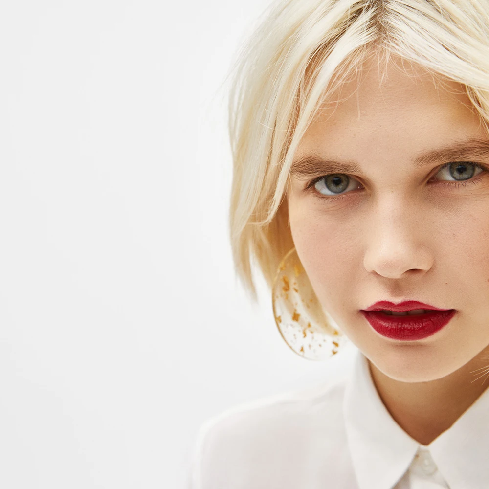 Прозрачные акриловые большие круглые Висячие серьги для женщин Золотые