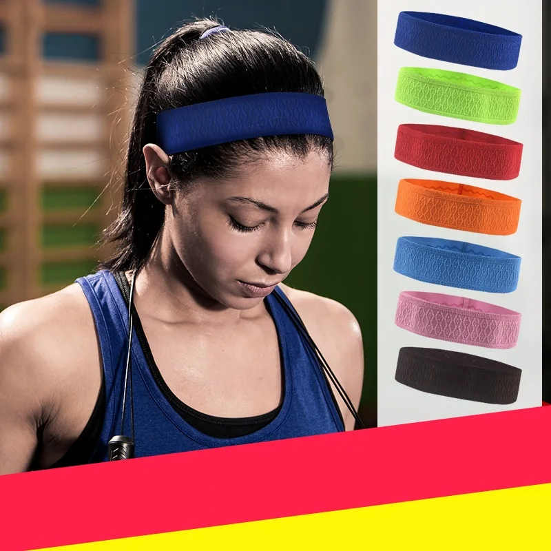 

Befusy Professional Breathable Sports Headband Lycra Cycling Running Yoga Sweat Headband For Men Women Sweatband Head Bandage