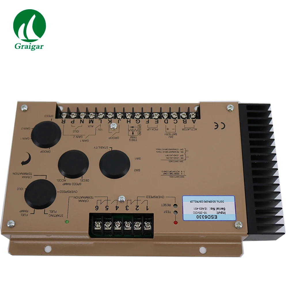 

ESD5330 Generator Speed Control Unit Electronic Governor Speed Control