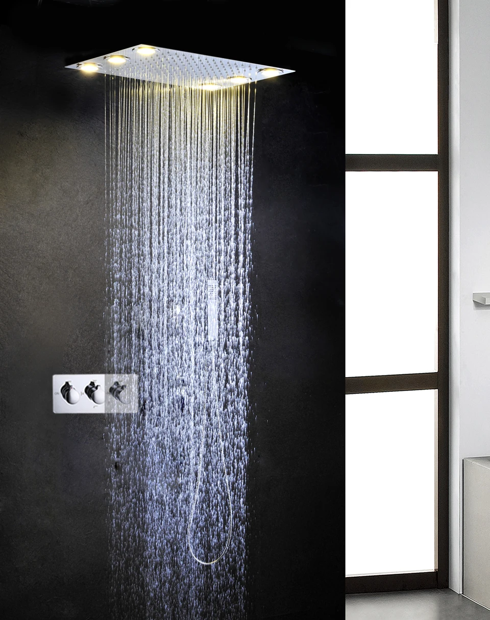 Набор смесителей для душа ванной комнаты простая установка 100 В ~ 240 переменного