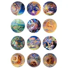 10 мм 14 мм 16 мм 12 мм 20 мм 25 мм 421 12 шт.лот разноцветные Круглые Стеклянные Кабошоны Ювелирная фурнитура 18 мм амулетный браслет с кнопками