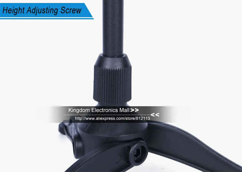 5 шт./лот! Черная регулируемая настольная подставка для микрофона держатель SHURE SM57