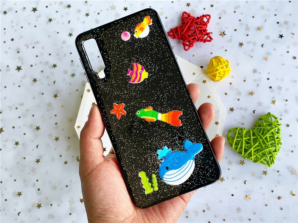 Soft Case For OPPO F7 F5 F3P A79 A57 A37 A77 luxury Underwater World Animal Cover |