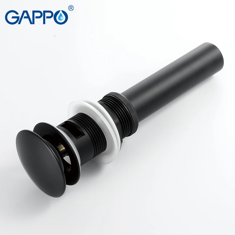 

GAPPO Drains basin plug Bathroom Lavatory Drain strainer Pop Up black paint Bathroom sink drain stopper anti-odor drains