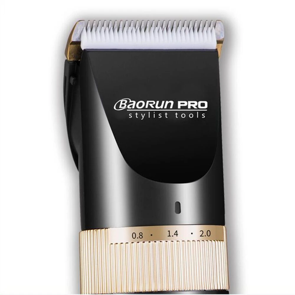 Профессиональная перезаряжаемая машинка для стрижки волос электрический