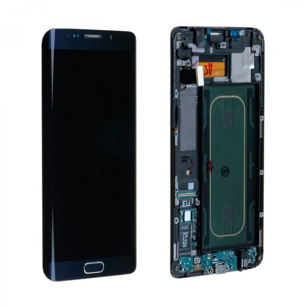 Sinbeda Super AMOLED для Samsung Galaxy S6 Edge Plus lcd сенсорный экран дигитайзер сборка для Samsung S6 Edge Plus G928 G928F lcd