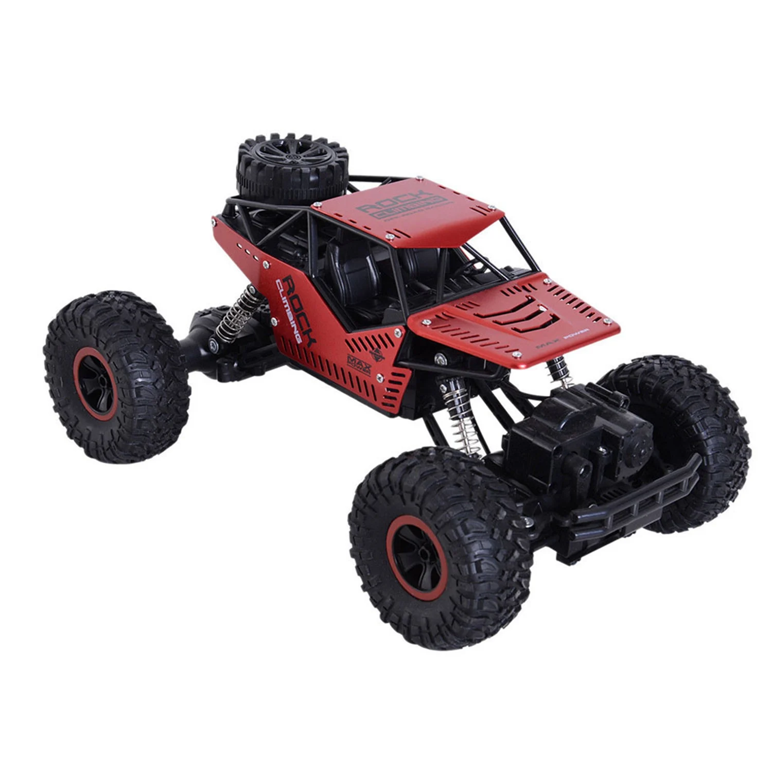 Red FBIL-Rc автомобиль 1:18 4Wd 2,4 Ghz дистанционное управление гусеничный мини внедорожный автомобиль скорость рок Ровер игрушки для детей - Цвет: Red