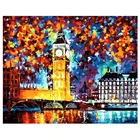 Алмазная живопись, картина 5D с изображением Лондона, Бига-Бена, масляная живопись, пейзаж, 3d вышивка, стразы, ремесла