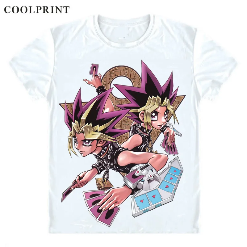 Футболка Yami Yugi Dark Мужская Повседневная рубашка с рисунком дуэли монстров Юу-Ги-о