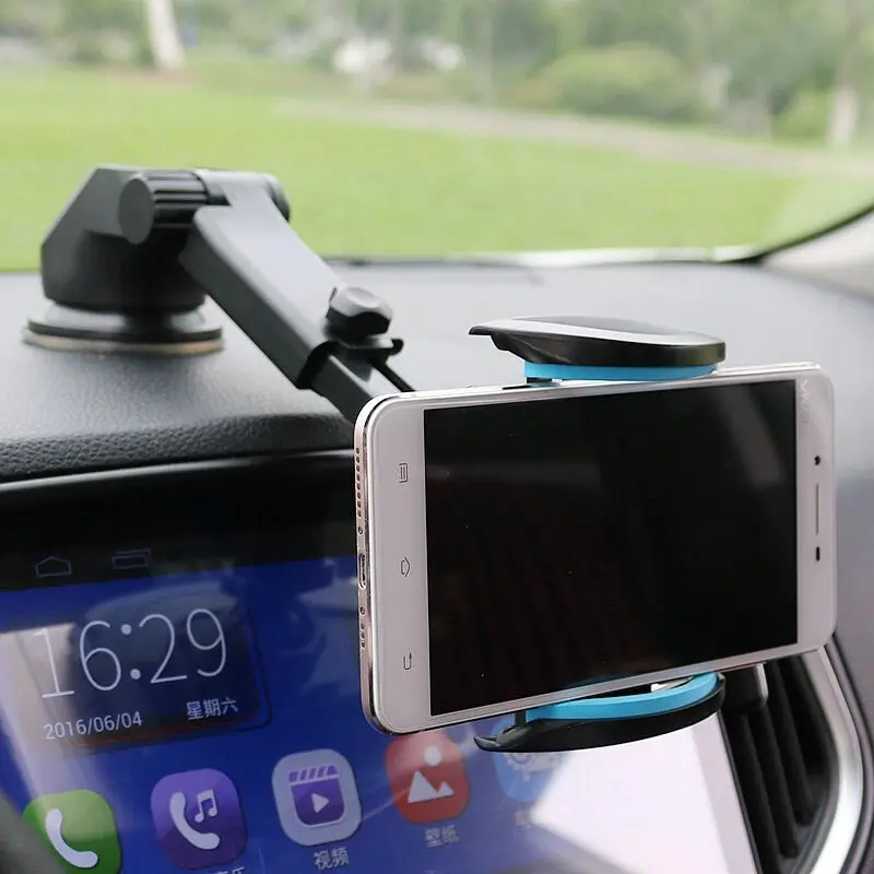 JEREFISH Автомобильный держатель для телефона Gps Аксессуары присоска Авто приборная панель лобовое стекло мобильный сотовый телефон Выдвижная подставка для крепления