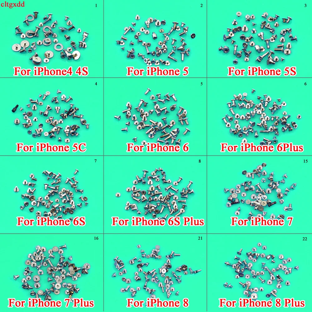 Cltgxdd, плоская головка/круглая головка, новинка M1.4, 2,5 мм, 3,0 мм, 3,5 мм, винты для телефона, набор для телефона на Android