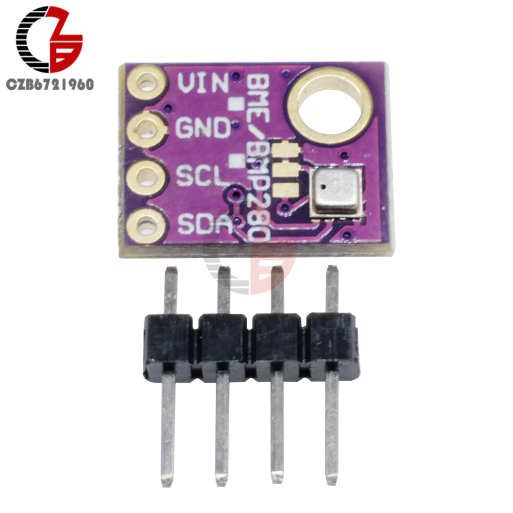 Модуль датчика атмосферного давления I2C SPI 1 8 5V для барометра термостата|Датчики