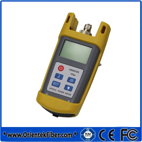

Free shipping Orientek TLT-25M basic Optical Loss Test Kit :OPM+OLS+VFL fiber optic loss test kit