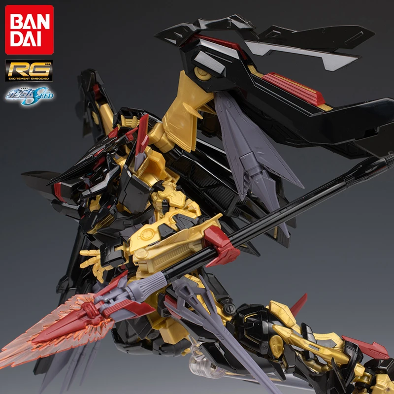 Япония Аниме мобильный костюм Bandai Hobby Robot 24 RG 1/144 MBF-P01 Золотая оправа Amatsu Mina Gundam Seed