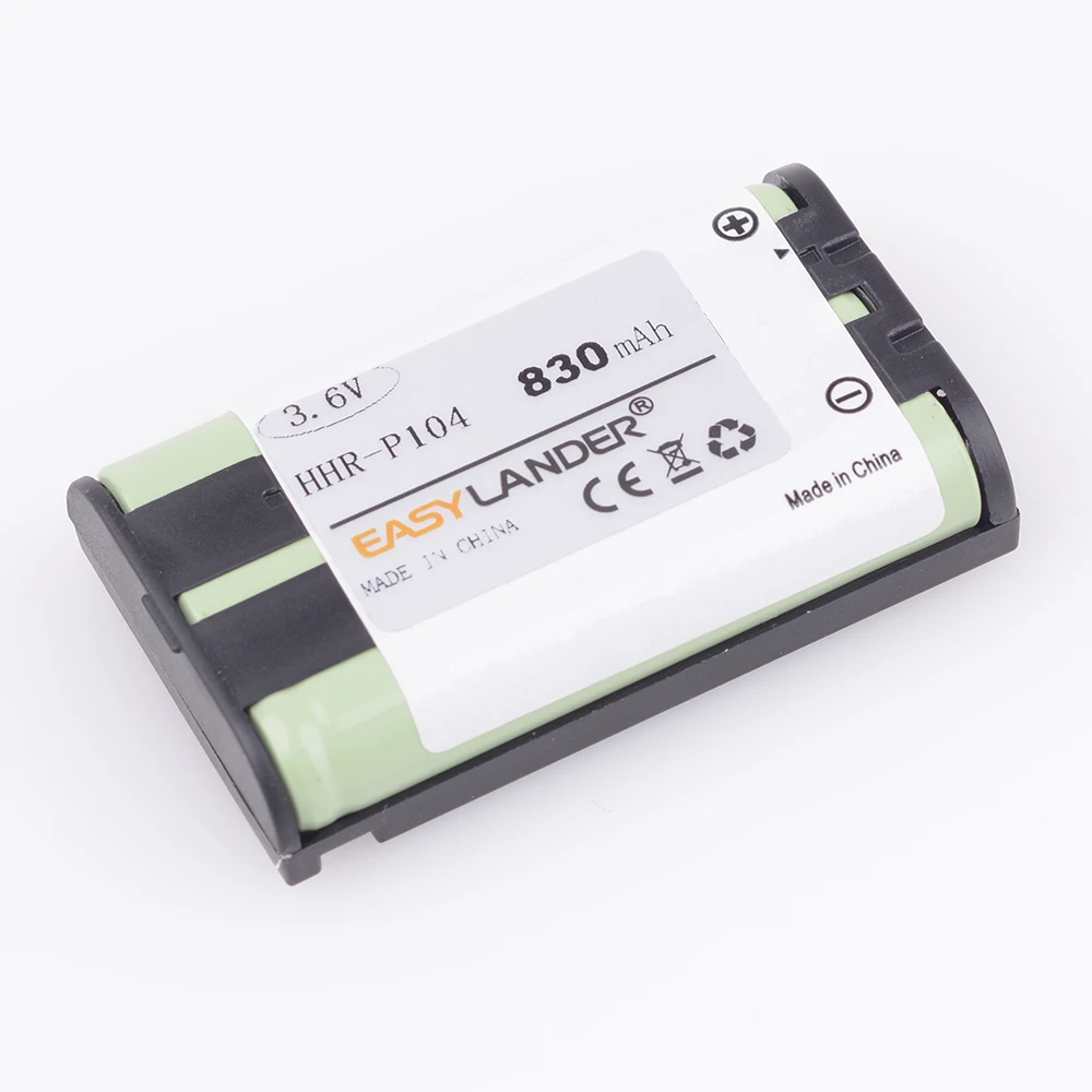 Easylander 3 6 V 830mAh аккумулятор для домашнего телефона Panasonic HHR P104 P104A/1B HHRP104 #1410 Тип 29 KX