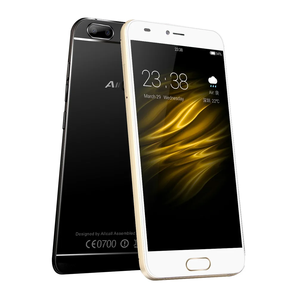 AllCall Bro 3g Смартфон Android 7,0 5,0 дюймов MTK6580A четырехъядерный 1. 3g Гц 1 ГБ ОЗУ 16 Гб ПЗУ две тыловые камеры OTG Мобильный