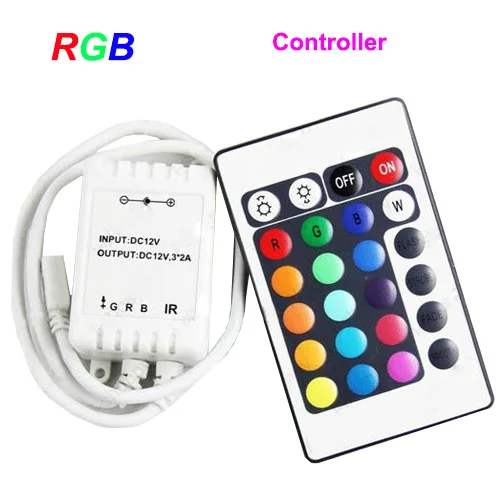5X 30 LED RGB Изменение цвета SMD 5050 полоса гриль огни Бар паз жесткая водонепроницаемая
