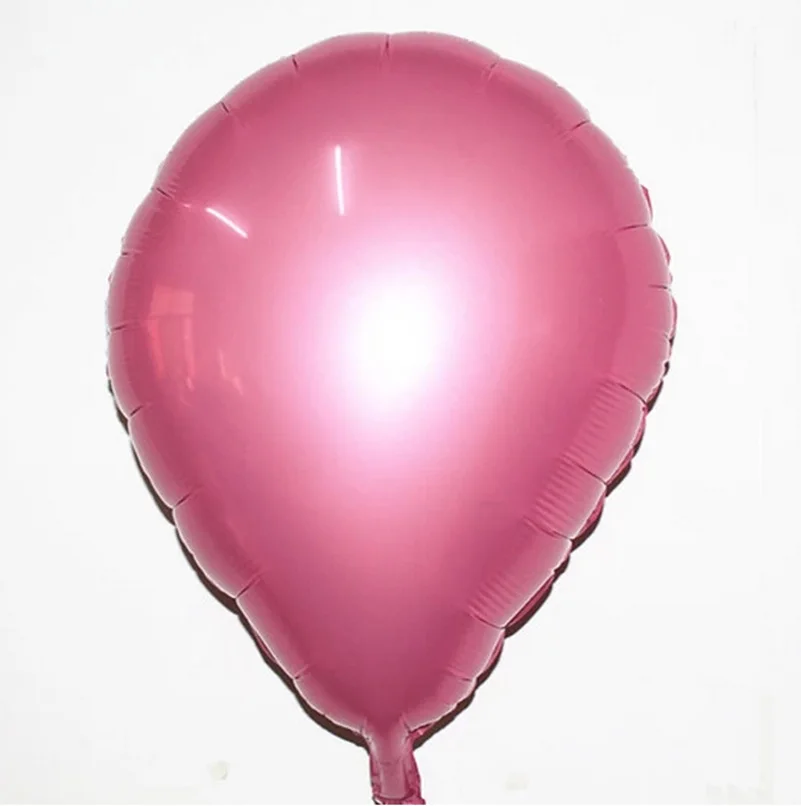 pink Капли воды/овальные шарики из фольги разных форм на заказ логотип/фото/текст принты уникальный юбилей, День рождения праздничные Свадебные украшения 2 шт - Цвет: pink