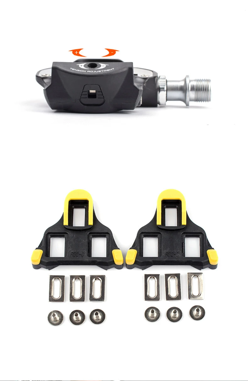 Promend Cr-Mo ось самоблокирующийся дорожный велосипед педали с бутсами CNC корпус из алюминиевого сплава герметичный подшипник велосипедные педали для Shimano