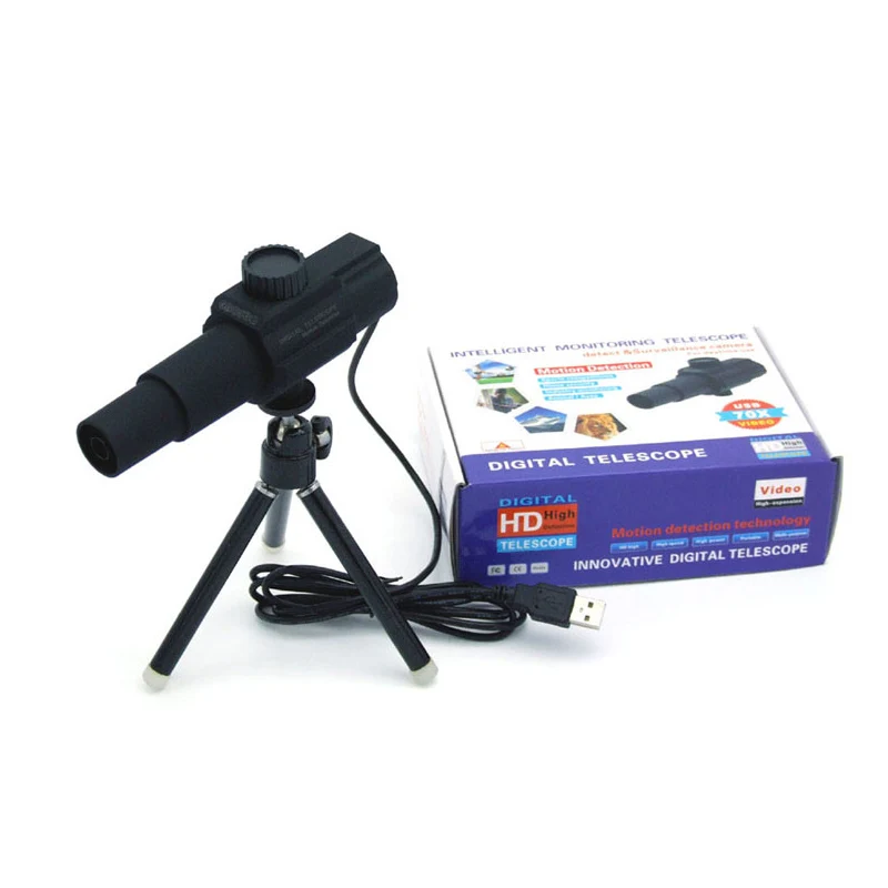 W110 HD USB Цифровой телескоп 2MP 70X Масштабирование умная телескопическая система
