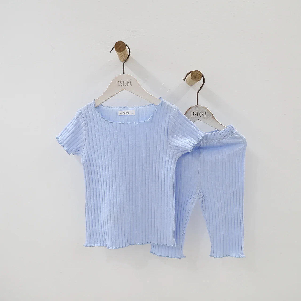 Toddler Thanksgiving Outfits Children's Pajamas Set Girls Fungus Secret Side Vest Suit 2020 Summer New Cotton Coat | Детская одежда