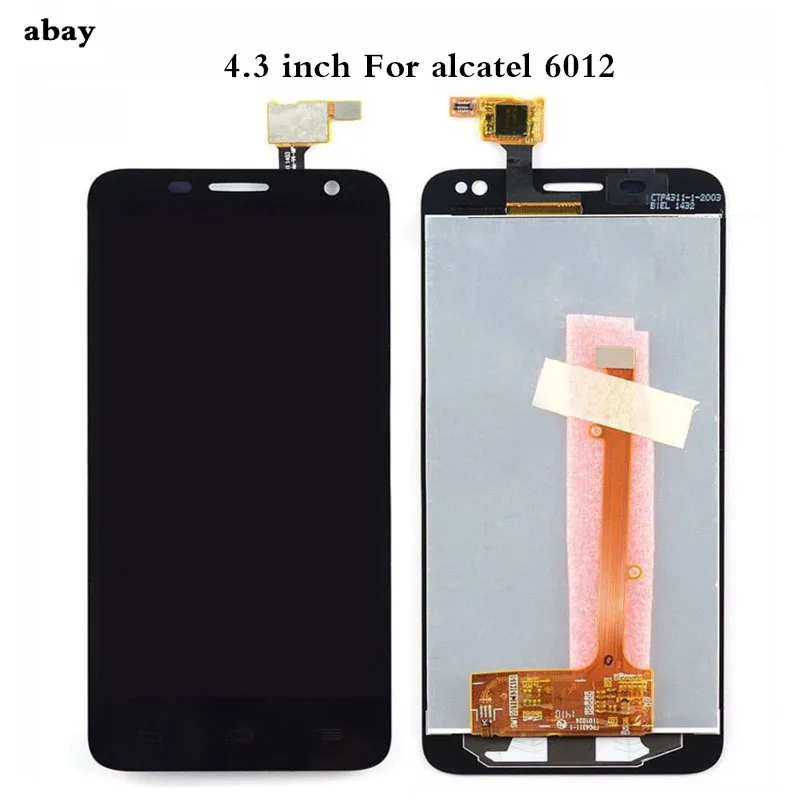 4 3 дюйма Замена для Alcatel One Touch Idol mini 6012 OT6012 6012A 6012D Вт 6012X ЖК дисплей и дигитайзер