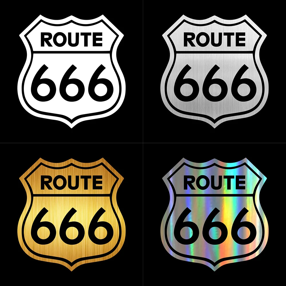 Стикер для стайлинга автомобиля ROUTE 666 Originalit стикер бампера и наклейки Стайлинг
