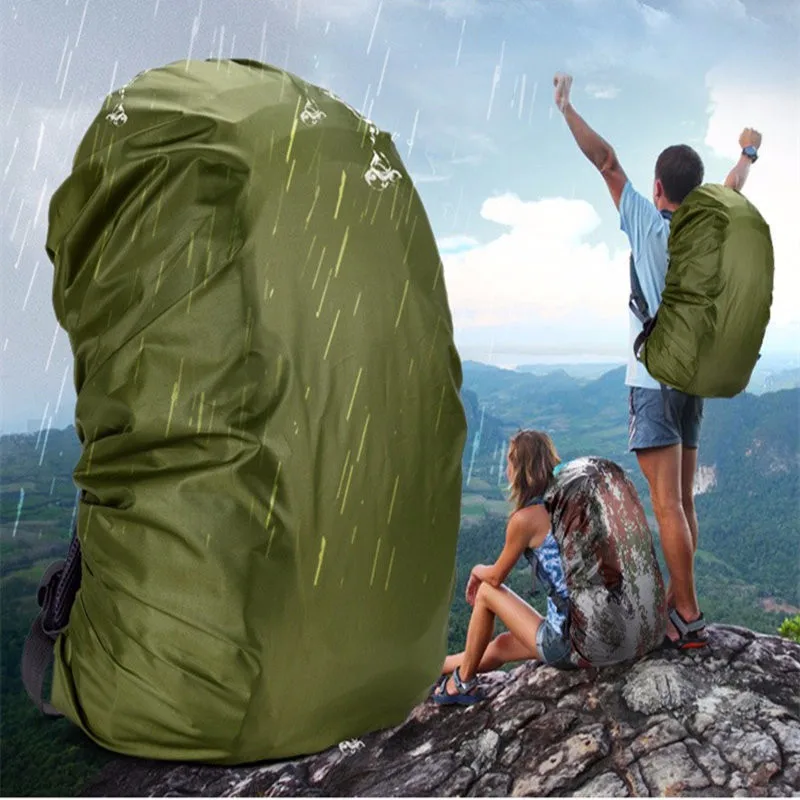 

35L Outdoor Sport Bags CoverS 210D Nylon+190T Taffeta Backpack Dustproof Anti UV Waterproof Cover Case Camo Military Bags Covers