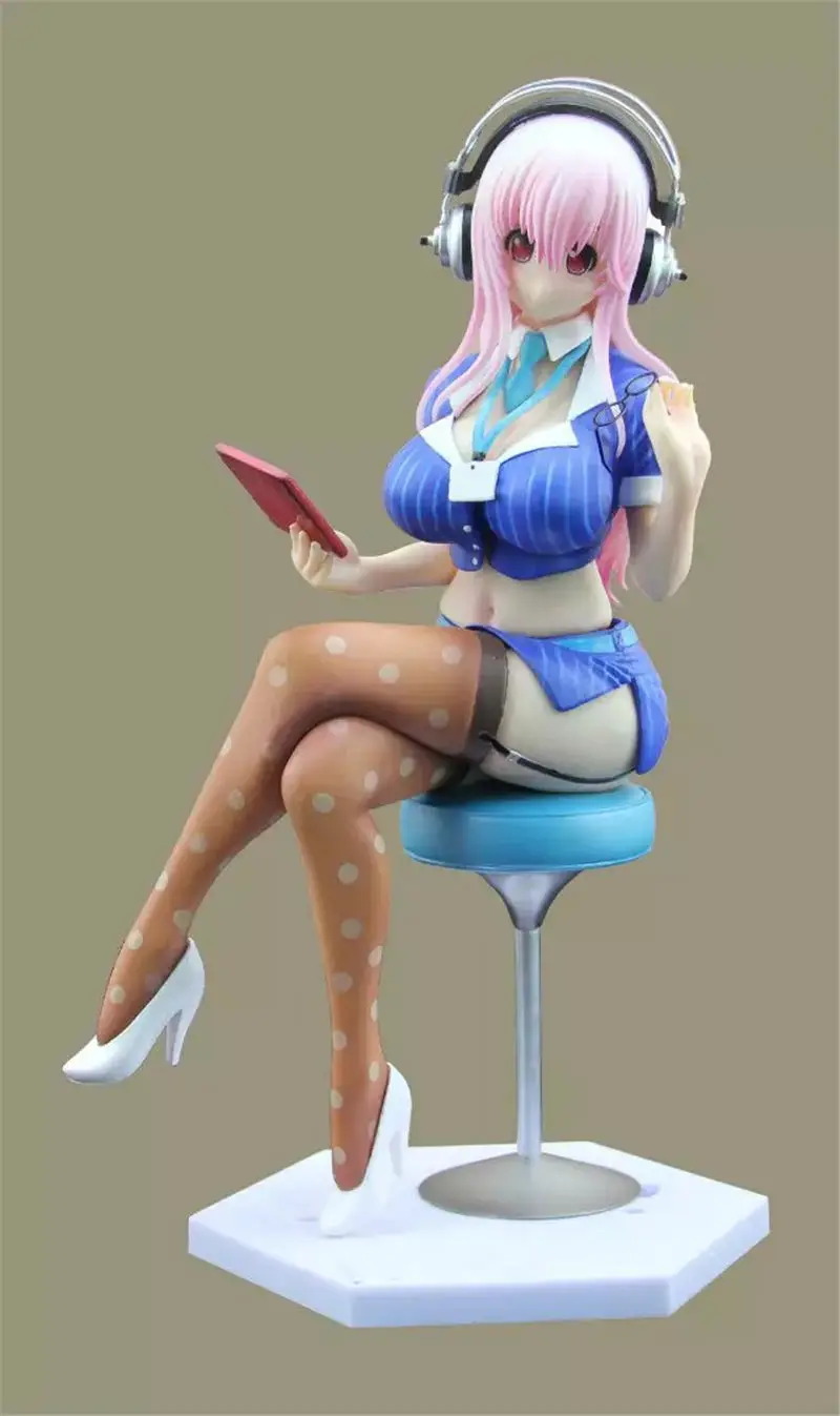 Аниме экшн фигурка супер Соник анимация SUPERSON ПВХ сексуальная девушка игрушки