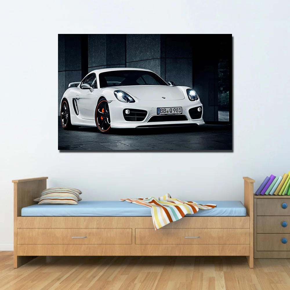 Cayman Super Car Poster Новый Популярный арт 16x24 20x30 24x36 дюймов картина для декора стен