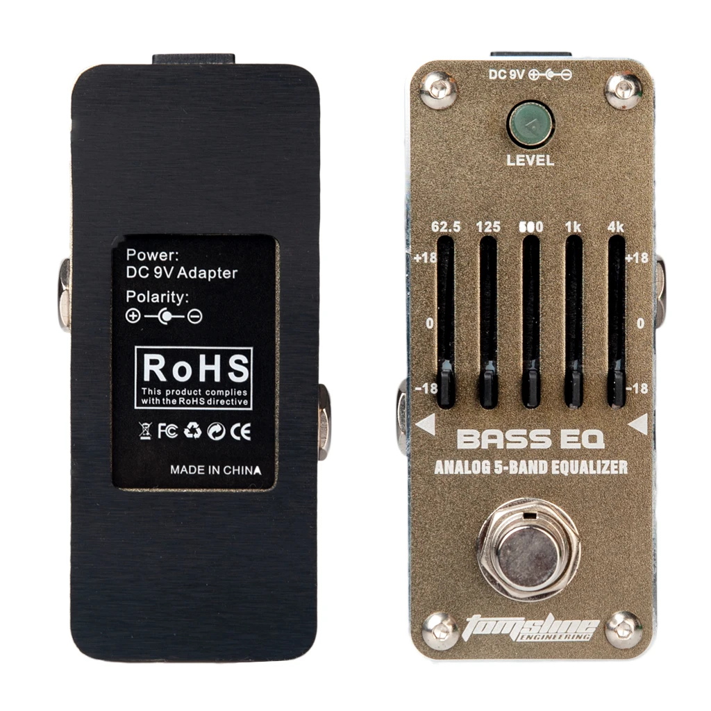 Арома AEB 3 гитарный эффект педаль бас эквалайзер аналоговый 5 полосный эффектов