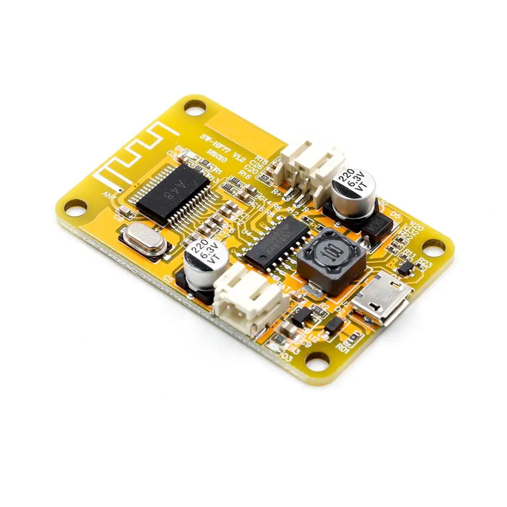 USB моно Bluetooth цифровой Мощный 6 Вт усилитель динамик DIY Модифицированная плата