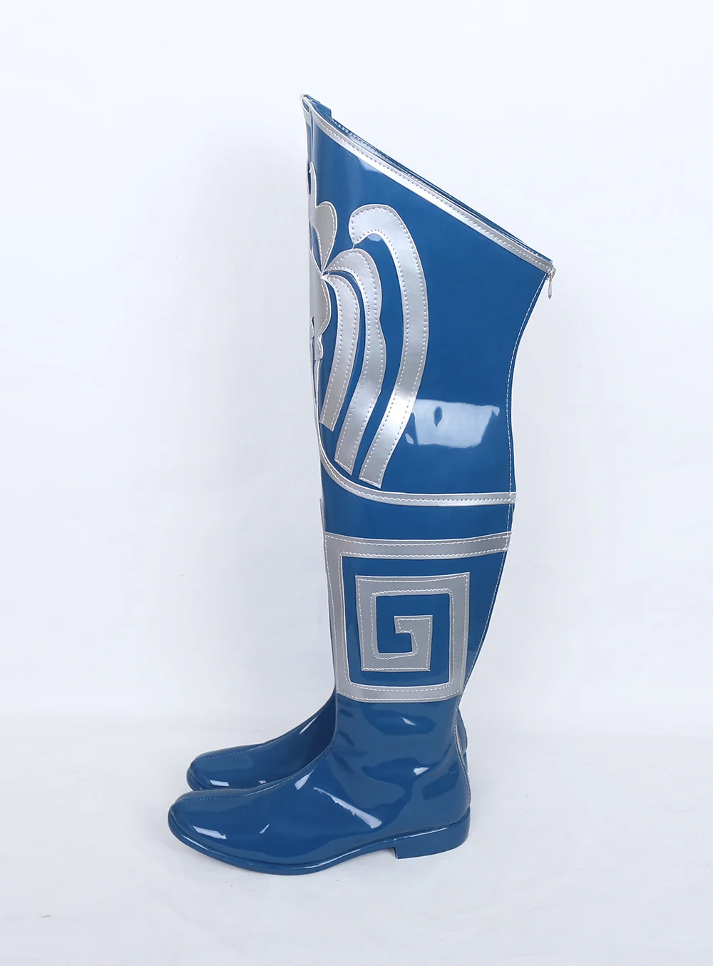 Синие сапоги для косплея Mortal Kombat Game Princess Kitana|shoes me|shoes shoesshoes blue |