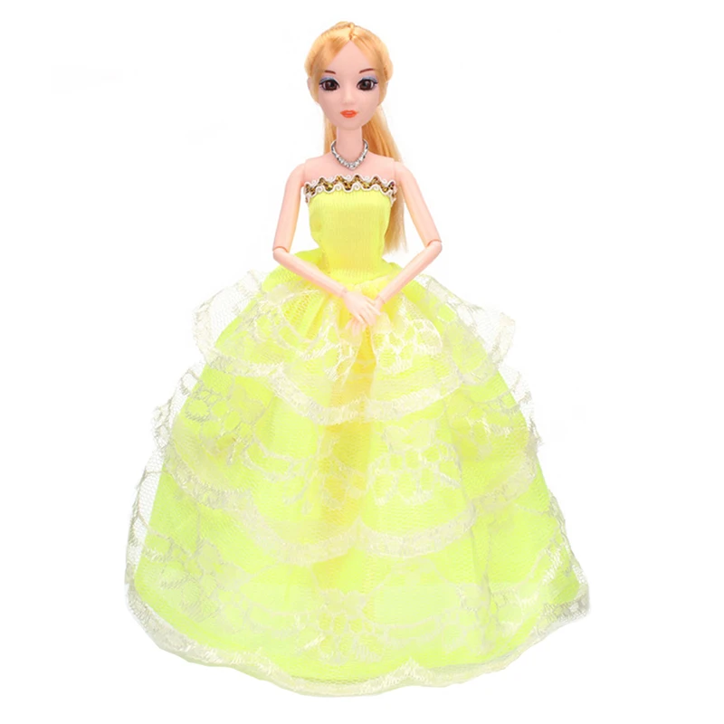 Вечернее платье для кукол 5 компл./Лот одежда ручной работы модная принцессы