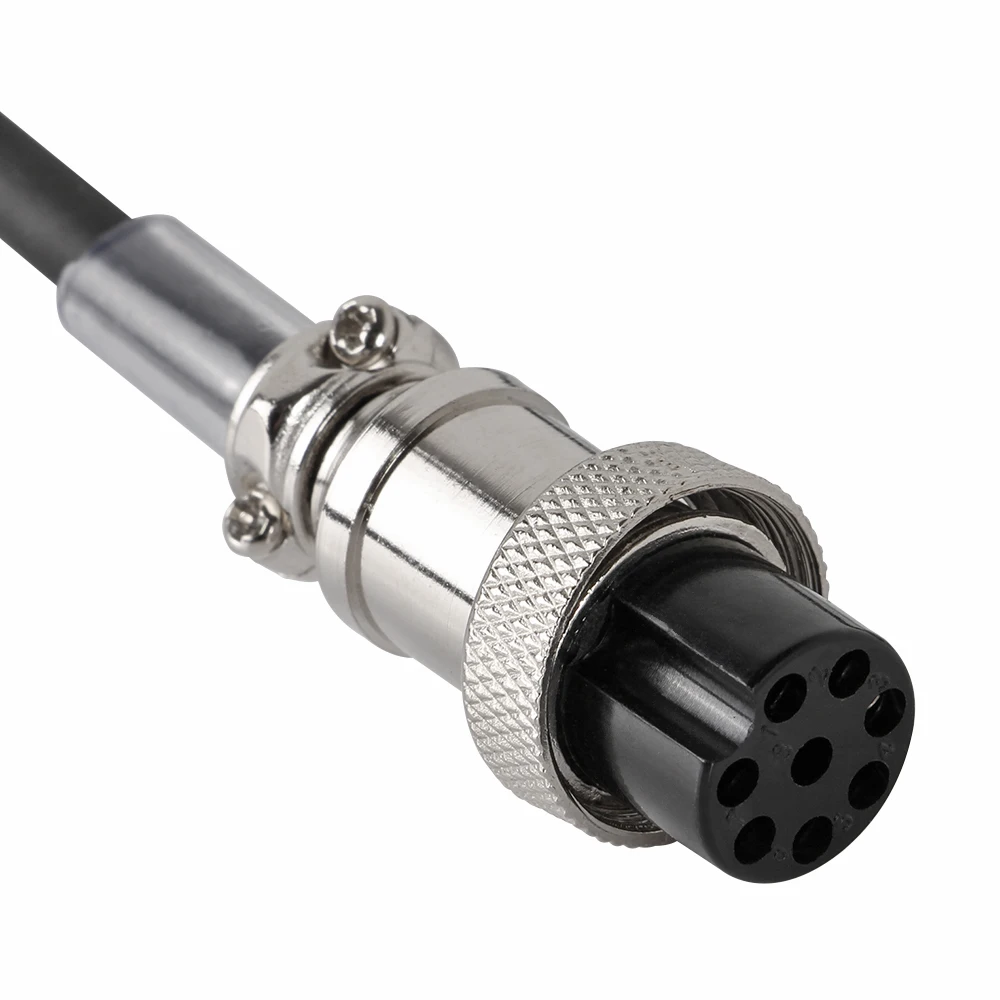 8 Pin Mic Cable Male to Female Cord, Handy Coiled Extension FOR YAESU FOR ICOM FOR KENWOOD CB HAM Walkie Talkie Accessories