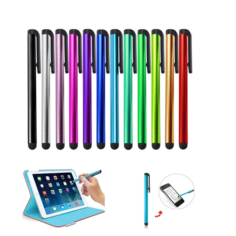 10 шт./лот емкостный стилус для iPad 9 7 Pro 5 Air 2/1 мини сенсорного экрана iPhone X 8 Xiaomi
