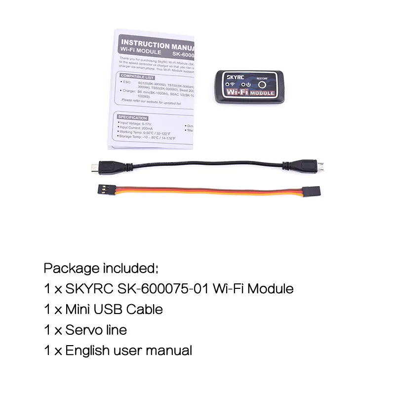 Зарядное устройство Skyrc WiFi модуль iMAX B6 Mini B6 AC V2 Зарядное устройство