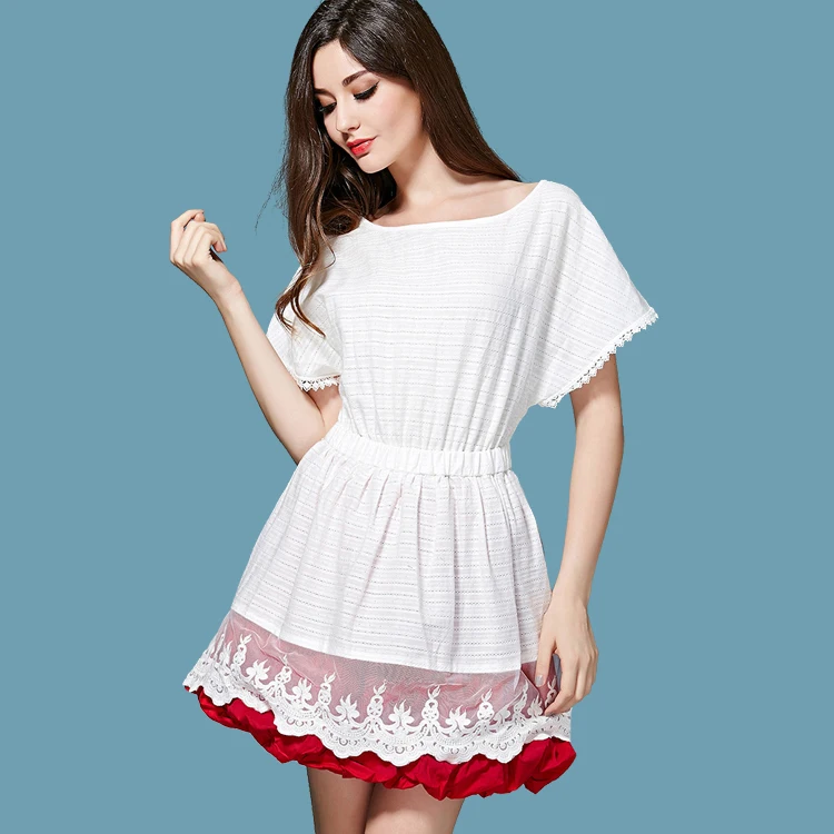 Бесплатная доставка! Мода 2017 Весна Лето сзади глубокий v образный вырез