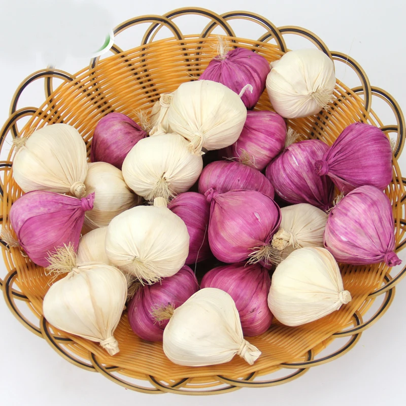 

050 Simulation of garlic foam fake garlic, white skin, onion and vegetable 5.5*6.5cm