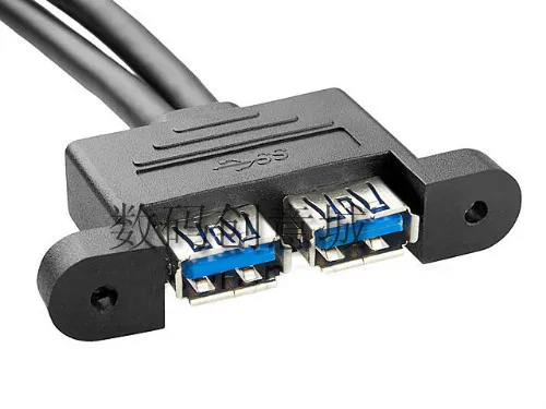 Новый двухпортовый USB 3 0 с гнездовым креплением на 20 контактный разъем