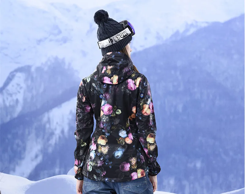 GSOU SNOW Brand Softshell Женская водонепроницаемая куртка ветровка для охоты, рыбалки, велоспорта, лыжного спорта, ветрозащитная Женская куртка для улицы