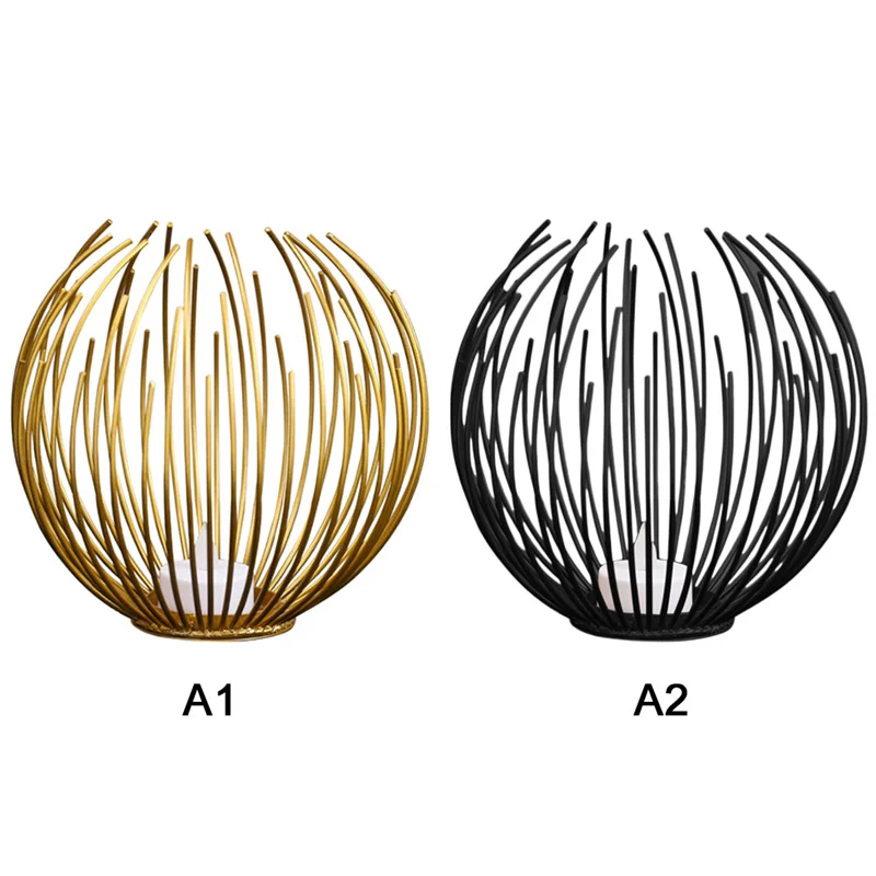 Подсвечник Hloder в европейском стиле железный геометрический подсвечник