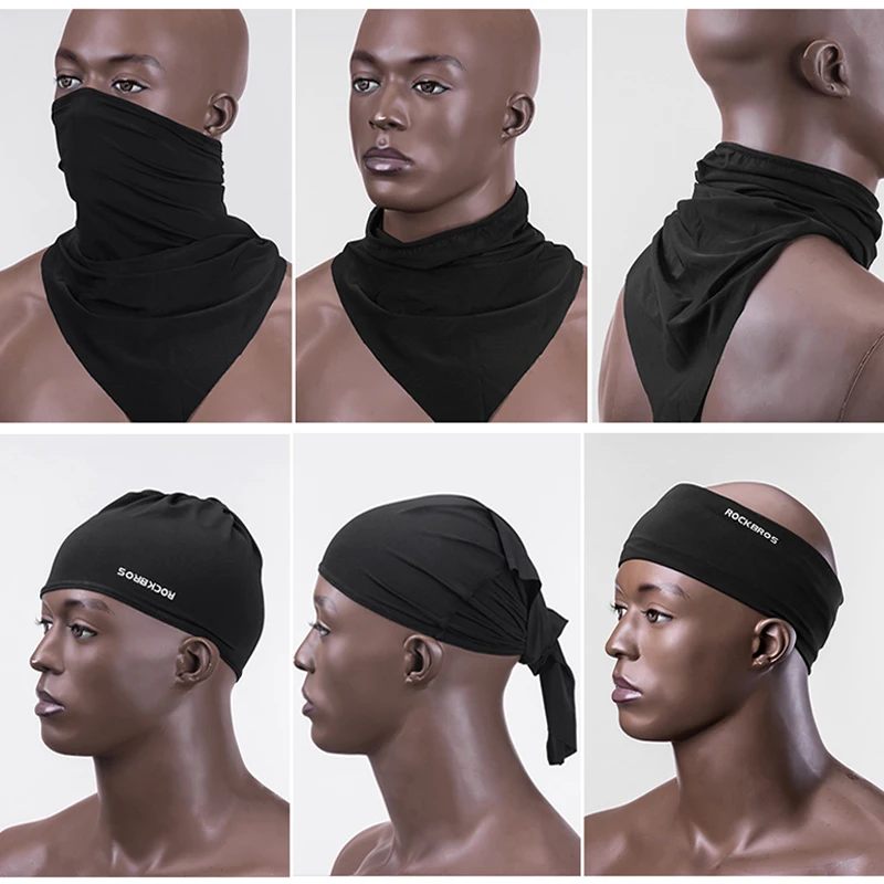 ROCKBROS треугольный шарф для пеших прогулок велосипедные шарфы дышащая ткань