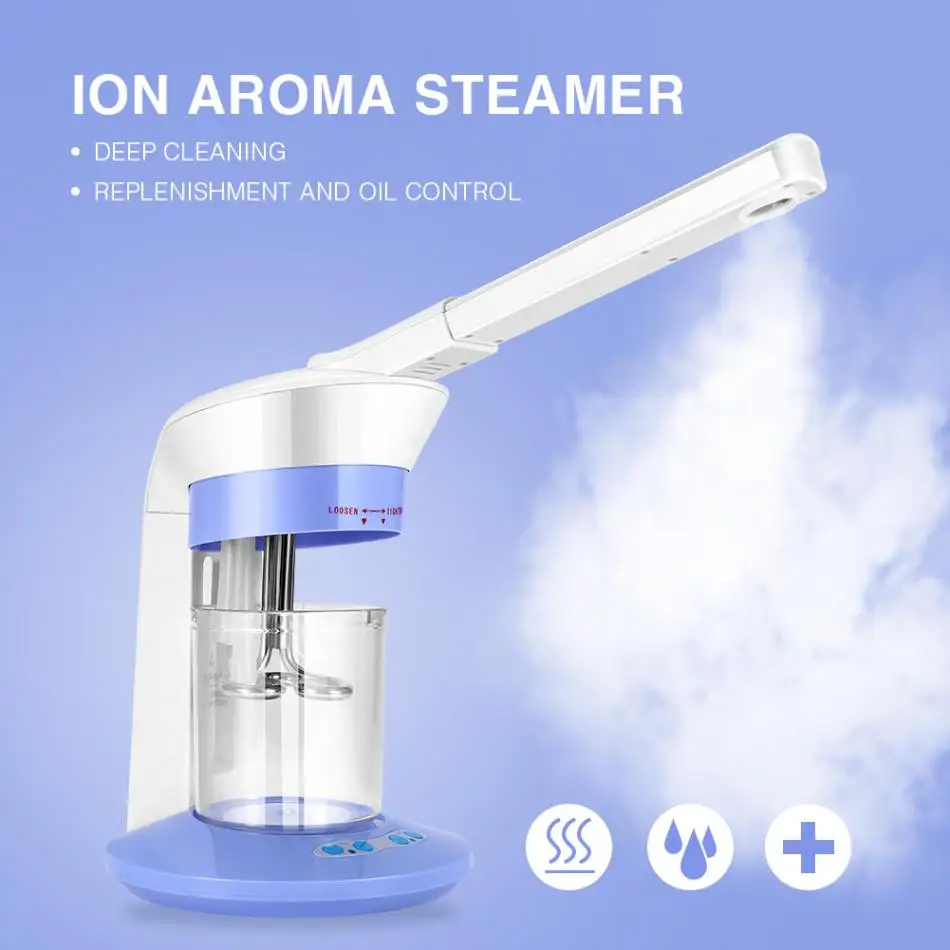 

Pro 2In1 Facial Thermal Steamer Salon Spa Mask Ozone Aroma Steaming Ion Sprayer Acne Removal Mist Spray Skin Care Beauty Machine