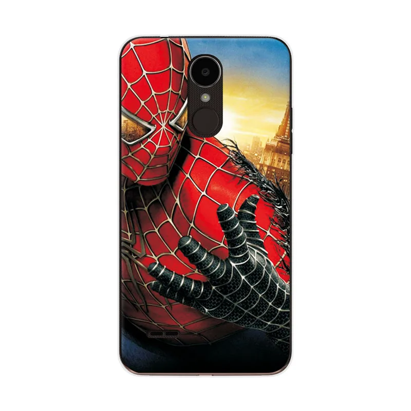 Очаровательный чехол для телефона Marvel Hero Captain America LG K7 Человек-паук Железный