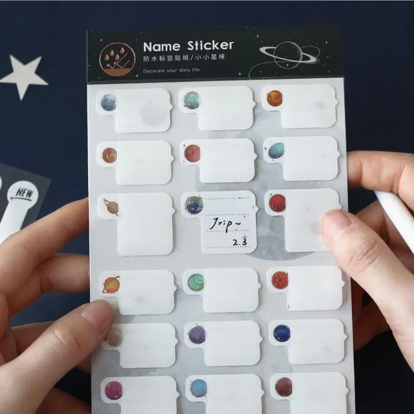 Позолоченная бумага самоклеющийся липкий блокнот для заметок этикетка