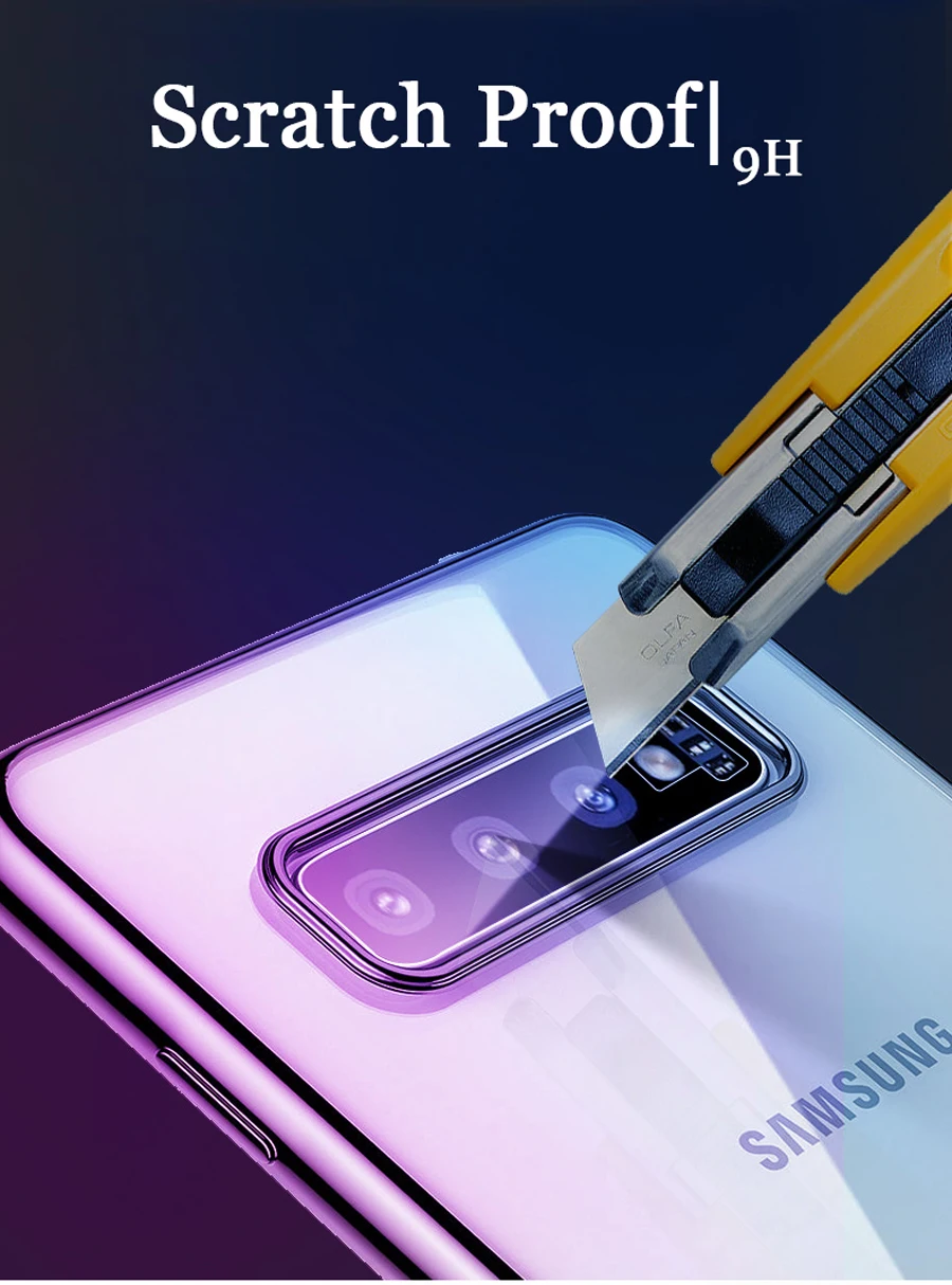 Защита камеры для samsung Galaxy S10 Plus S10E S 5G стекло на samsung S9 Plus Note 9 8 M30 M20 10 закаленное стекло твердость 9H