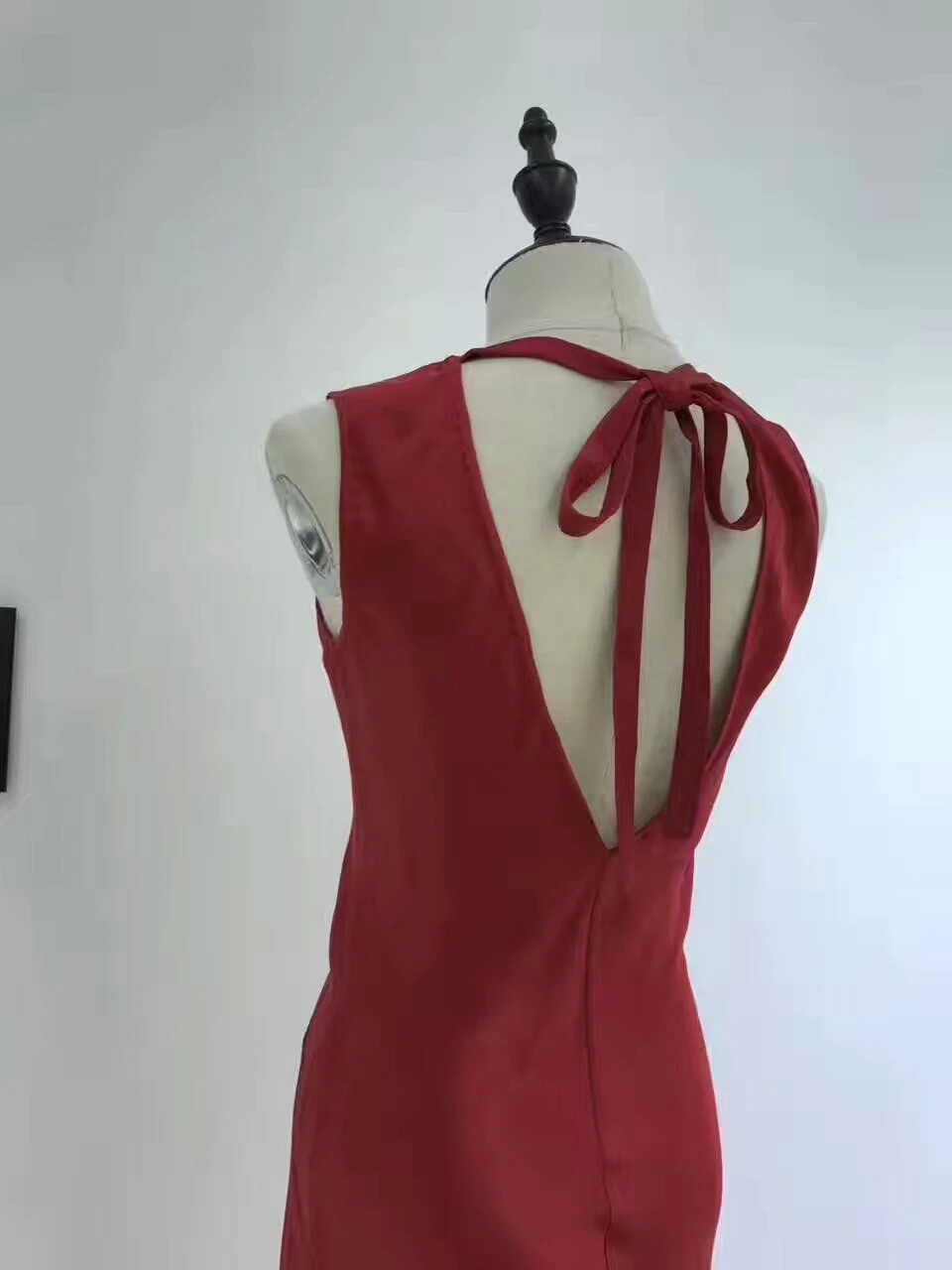 Роскошное платье макси из 100% шелка потрясающее тонкое вечернее женское ete 2017 vestidos