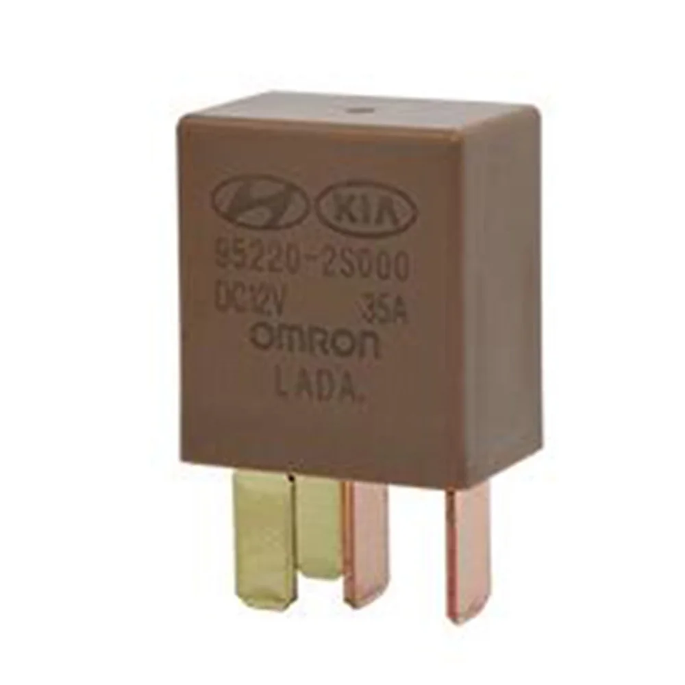 1 шт. три типа 12 В автомобиля OMRON релейное гнездо питания для KIA(с терминалом, с 4 Контакты провода, с 5 контакты провода), реле опционально - Название цвета: GOLD RELAY