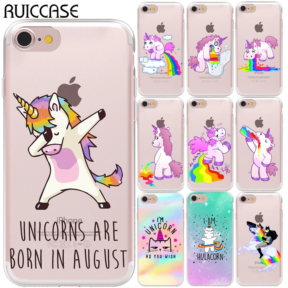 Мягкий чехол из ТПУ I'm Unicorn As You Wish для iPhone 5 5S SE 6 6S 7 8 Plus XR X 11 Pro XS Max крутая